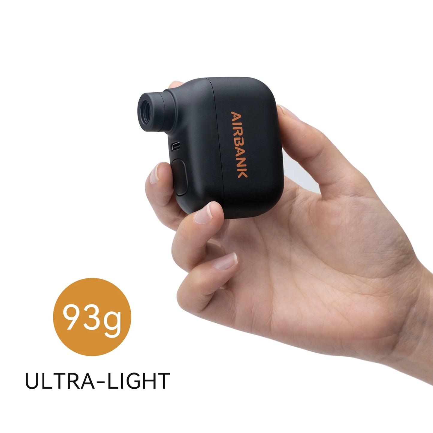 AIRBANK Pocket SE Mini Portable Electric Pump For Bicycle Cordless Tire Presta Schrader Valve Bike Accessories Fast Charging